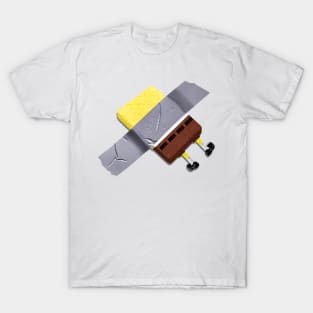 Duct tape Sponge Art T-Shirt